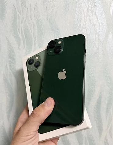 IPhone 13, 128 GB, Yaşıl, Face ID, Sənədlərlə — 3