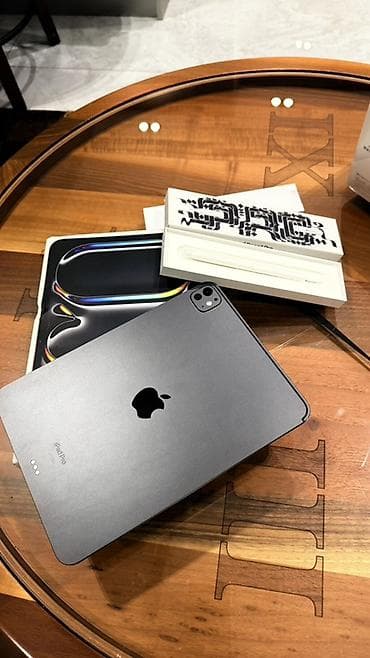 ipad planşet: Apple iPad Pro + Apple Pencil Pro dəsti Məhsul:Original məhsuldu yep — 6