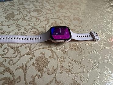 Наручные часы: Смарт часы, Умные, Сенсорный экран, цвет - Розовый — 3