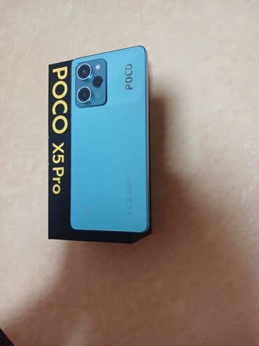 сенсорный экран на телефон fly 506: Poco X5 Pro 5G, 256 GB, rəng - Mavi, Sensor, Barmaq izi, Face ID — 4
