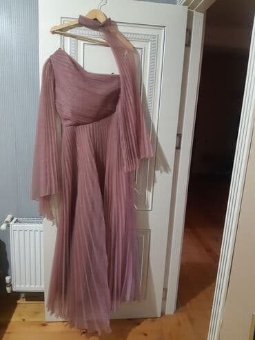 14 yasli qizlar ucun toy donlari: Zərif axşam/gecə libası - Rəng: toz gül (pudra-çalarlı çəhrayı) - — 2