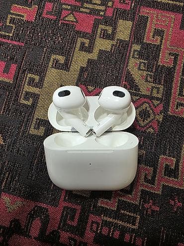 İşlənmiş Simsiz (Bluetooth) Qulaqcıqlar, AIR MUSIC, rəng - Ağ