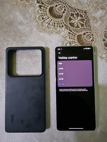 amazfit pace: Poco X6 Pro, 256 GB, rəng - Boz, Sensor — 6