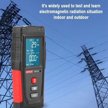 nitrat tester: EMF tester WINTACT WT-3121 Maqnit və elektromaqnit şualarını ölçən — 1