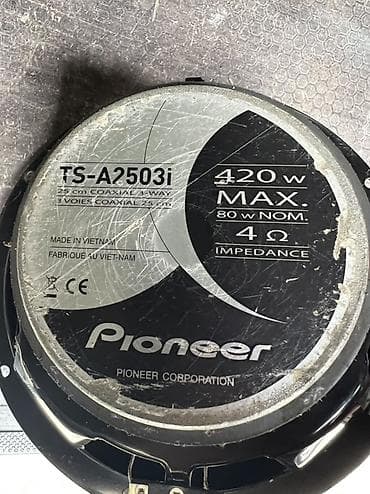 pioneer 9650: Pioneer TS-A2503i
- Güc: 420 W 
- Orginal — 2