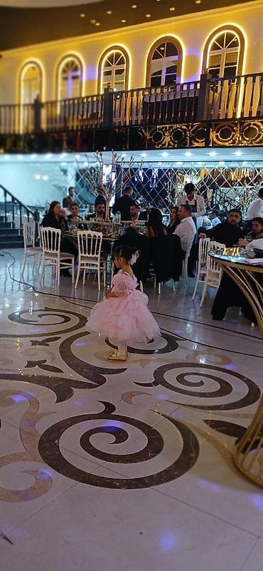 don şekilleri: Uşaq üçün şənlik geyimi – zərif çəhrayı tül don - Rəng: pastel — 4