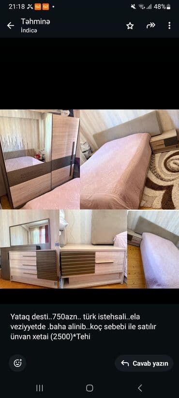 dolab aliram: Təknəfərlik çarpayı, Dolab, Türkiyə — 1