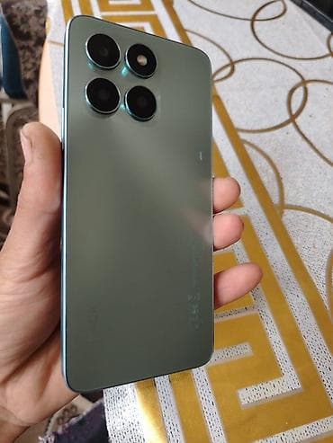 televizor islenmis: Honor X6a, 128 GB, rəng - Göy, Barmaq izi, Simsiz şarj, İki sim kartlı — 4