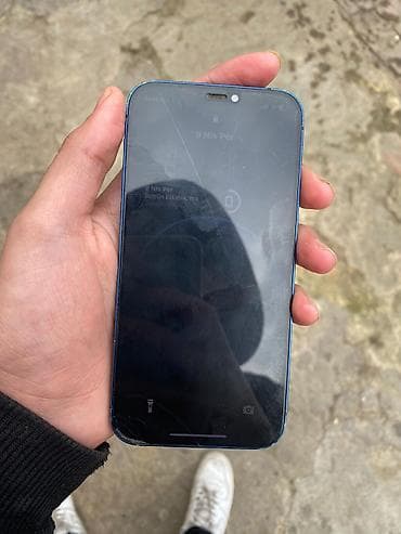 iphine: IPhone 12, 128 GB, Mavi, Qırıq — 3