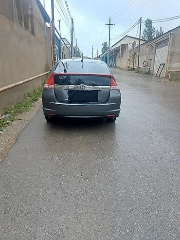 stop: Honda Insight hibrid hetçbek - Korpus: 5 qapılı hetçbek, tünd boz — 1