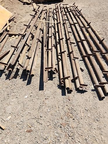 Metalkonstruksiya üçün boru dayaqlar və traverslər - Məhsul: metal