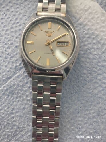 el fecr saat: Qol saatı, rəng - Gümüşü — 1