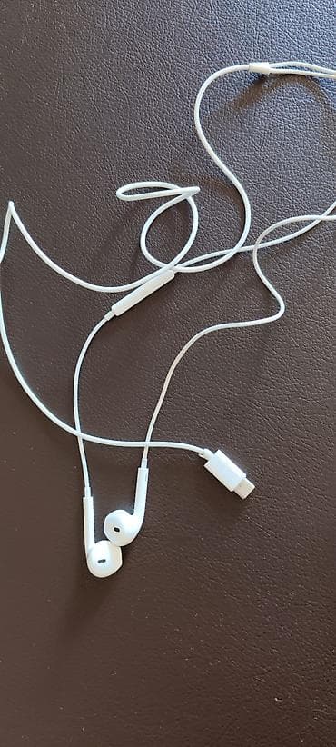 apple ipod touch: İşlənmiş Simli Qulaqcıqlar, Apple, rəng - Ağ — 2