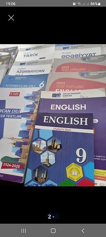 Kitablar biri 3 man.satılır — 2