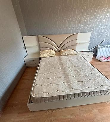 İşlənmiş, İkinəfərlik çarpayı, Matras ilə