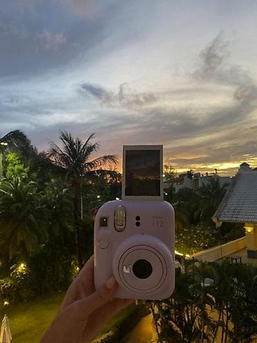 mini televizor: Fujifilm Instax Mini 12 instant fotoaparat – açıq bənövşəyi rəngdə — 1