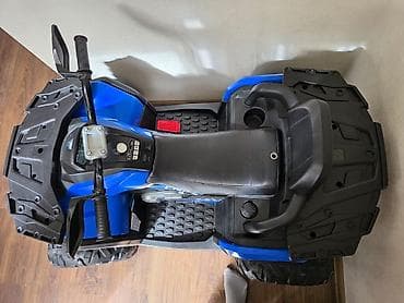 usaq ucun kvadrosikl: Uşaq üçün elektrikli kvadrosikl (batareyalı) - Rəng: mavi/qara - 4 — 1