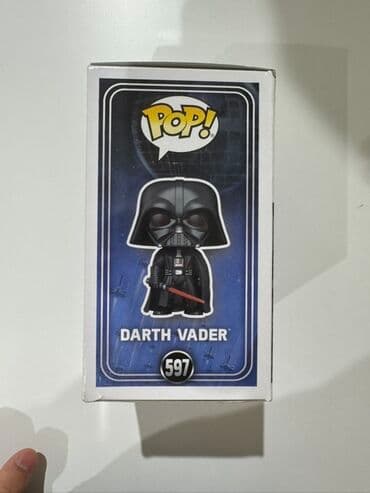 kaybolan yıllar 50 bölüm: Funko Pop! Star Wars Darth Vader bobble-head fiquru. 597 nömrəli bu — 4
