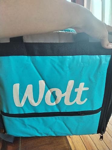 Wolt çatdırılma çantası – izotermik, bel çantası model - Rəsmi Wolt — 1