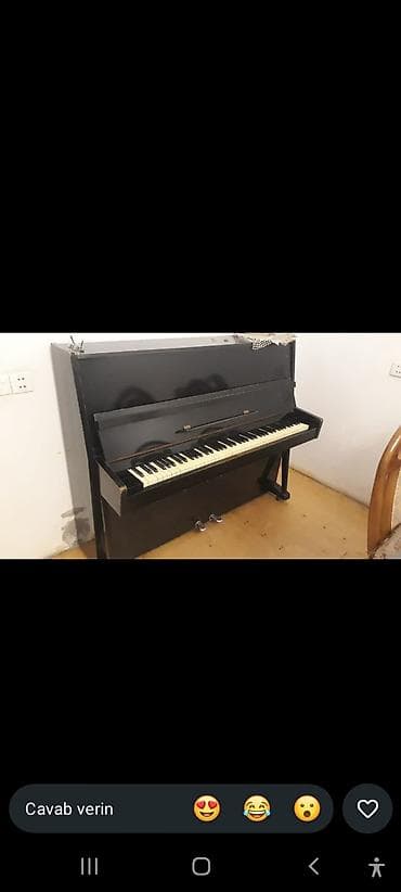 dynacord 2: Ukrayna pianino 2 pedal– klassik qara korpusda, parlaq örtük — 2