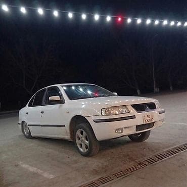 avto market: İran Khodro Samand, ağ rəng, sedan kuzov. Texniki xüsusiyyətlər və — 1