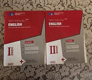 250 test: Məhsul: DİM/TDK test topluları – Kimya, İngilis dili, Fizika — 2