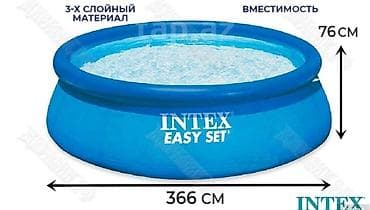 pa 3: Şişmə hovuz Intex, 3.1 - 4 m, ≥ 5001 l — 2