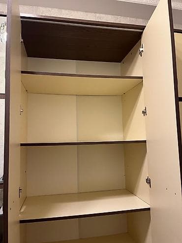 blok qapilari: 2 qapılı, Bej, Digər material, Kupe, Düz dolab — 3