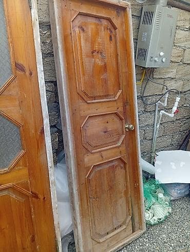 Напольные покрытия: Taxta qapı dəsti catdirilma daxil - Material: təbii ağac (şotlanmış — 3