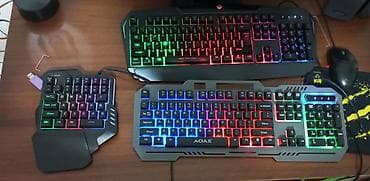 plata processor: RGB işıqlanmaya malik 3 klaviatura dəsti ayrıca 15 AZN hamsını alana — 1