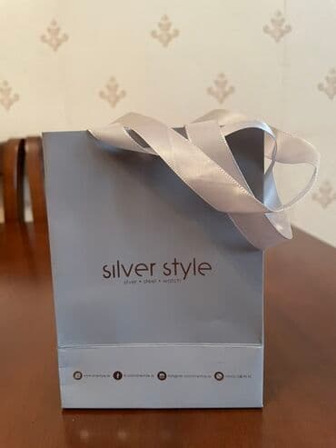 əqiq uzuk: Dəstə daxildir: Üzük, Gümüş, 925 Əyar — 3