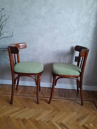 yumru stollar: Mətbəx üçün, Qatlanmayan, Stul — 7