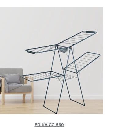 qurutma aparati: Paltarqurudan asqı seriyası – ev və balkon üçün qatlanan saxlanma — 6