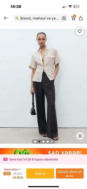 şifon fasonlar instagram: S razmer M e də gedir — 2