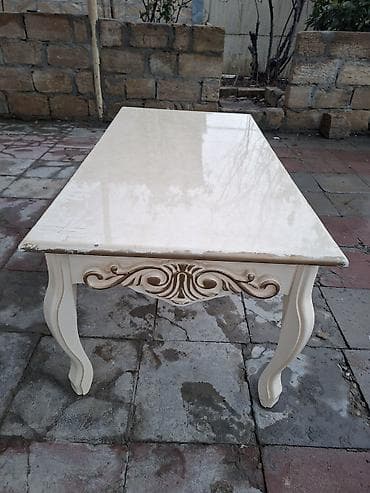 стеклянная мебель на заказ: Прямой стол, Нераскладной, Без колесиков, Без гарантии — 2