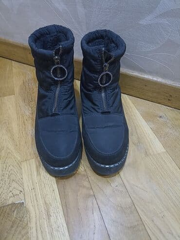 brend qadin ayaqqabilari: Ölçü: 39, rəng - Qara, İşlənmiş — 4