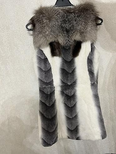 jılet: Xəz jiletka – “BEST Italian Designed fur” etiketli - Material: ön — 3