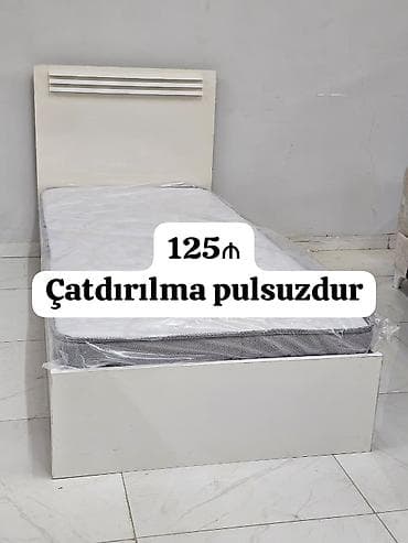 matras gence: Yeni, Təknəfərlik çarpayı, Matras ilə — 1