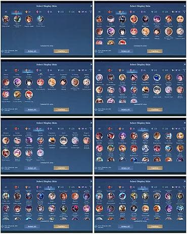 kaida pro: Mobile Legends hesabı – geniş kolleksiya və yüksək statistik — 2