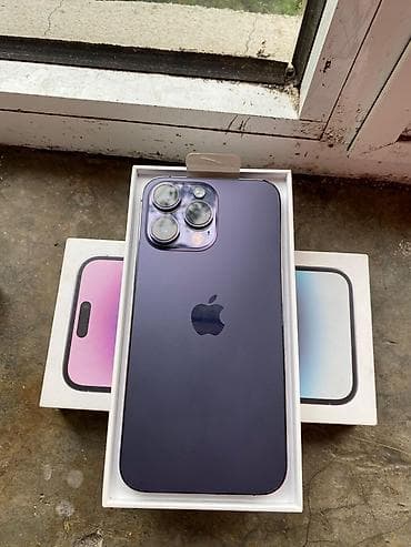 mac mini qiyməti: IPhone 14 Pro Max, 128 GB, Deep Purple, Face ID — 2