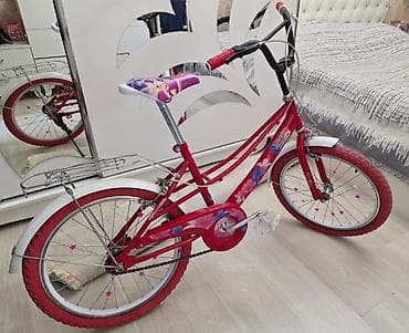 Uşaq velosipedi – 20” təkər ölçüsü, qızlar üçün dizayn - Rəng: parlaq