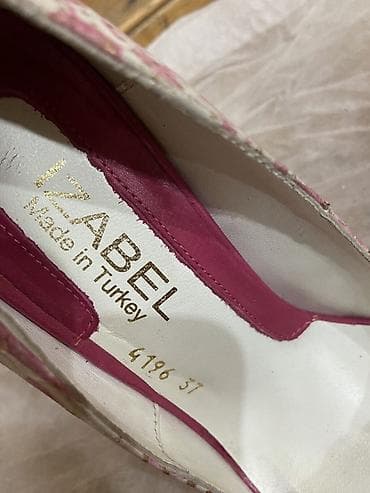 Sabo: Ölçü: 37, rəng - Çəhrayı, İşlənmiş — 4