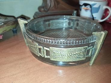 Tort və şiriniyyat qabı, Şüşə, SSRİ