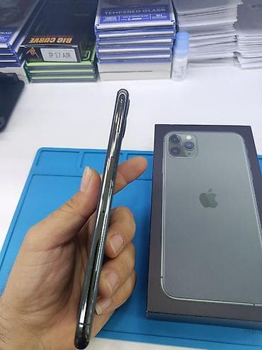 ipone 11 pro max: IPhone 11 Pro Max, 256 GB, Midnight, Face ID — 6