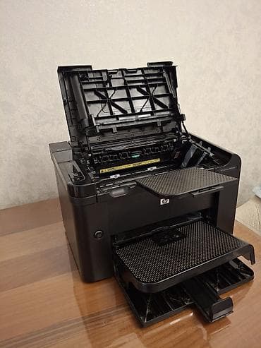 canon printer satilir: HP Laser Jet Pro P1606dn əla vəziyyətdə, üstündəki dolu kartricdən — 4