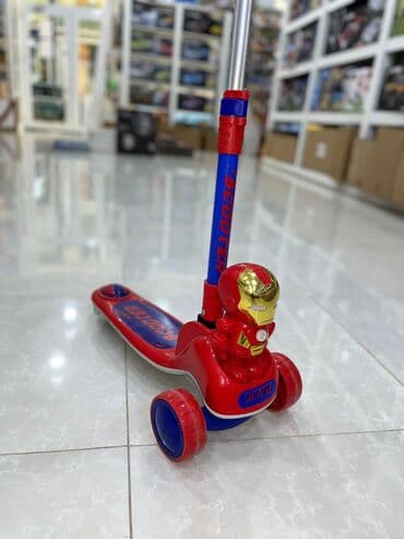 2 cı el elektrikli scooter: Skuter oyuncaq musiqili işıqlı dağılmayan gel teker Diqqət çatdırılma — 1