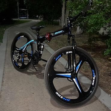mini velosiped: Qatlanan dağ velosipedi – BMX tipli, 29" təkərlər - Çərçivə — 2
