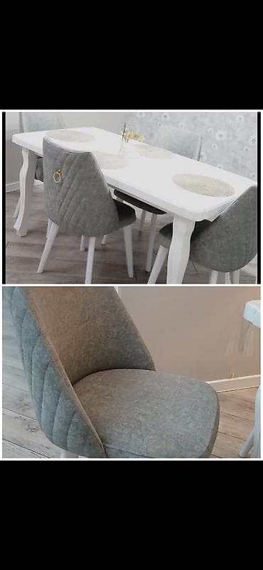 ENDİRİM!!! Masa dəsti 4stulla yeni kimidi,baha alinib,stulun birni 80m