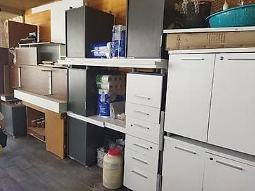 şefoner: Ofis dolabları və modulları dəsti - Rəng: ağ (bəzilərində tünd boz və — 2