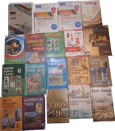 Учебная литература: Məktəb və abituriyent hazırlığı üçün müxtəlif dərslik və test — 1